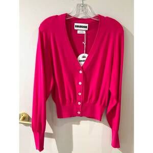 NEW COLORUSH women's swell seeker cardigan in hot pink